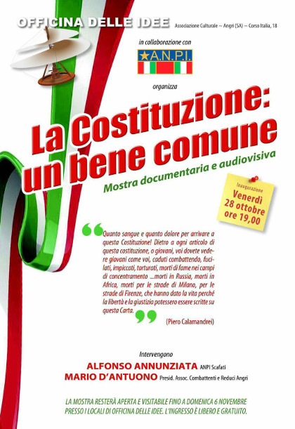 mostra su Costituzione